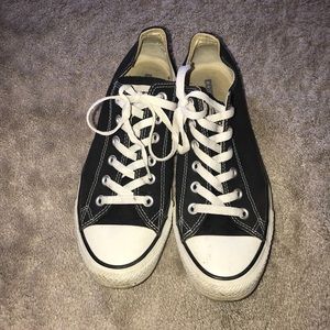 Black converse